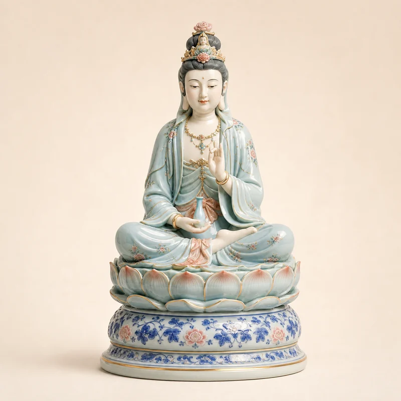 净德观音摆件